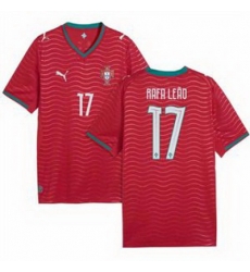 Youth 17 Portugal Rafael Leao Home Replica Jersey 1 Youth 17 Portugal Rafael Leao Home Replica Jersey 1