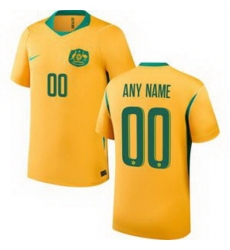 Men 00 Australia Custom Replica Jersey World Cup  1