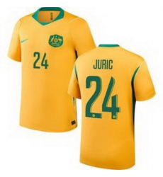 Men 24 Australia Deni Juric Replica Jersey World Cup 1 Men 24 Australia Deni Juric Replica Jersey World Cup 1