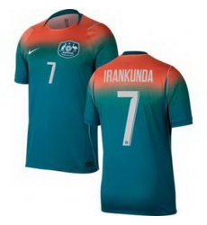 Men 7 Australia Nestory Irankunda Replica Jersey World Cup  2