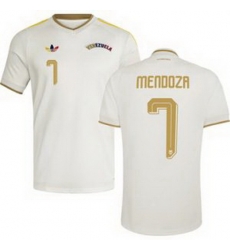 Men 7 Venezuela Gleiker Mendoza Away Replica Jersey 2 Men 7 Venezuela Gleiker Mendoza Away Replica Jersey 2