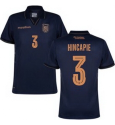 Men 3 Ecuador Piero Hincapie Away Replica Jersey   2