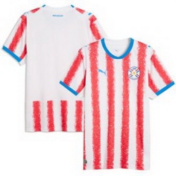 Men Men 0 Paraguay Blank Replica Away Jersey 2026429 1