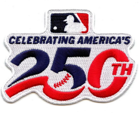 Youth Tampa Bay Rays Celebrating America 250th annivesary Patch Biaog